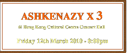 ashkenazy, ashkenazy 3x, ashkenazy 3X Music show