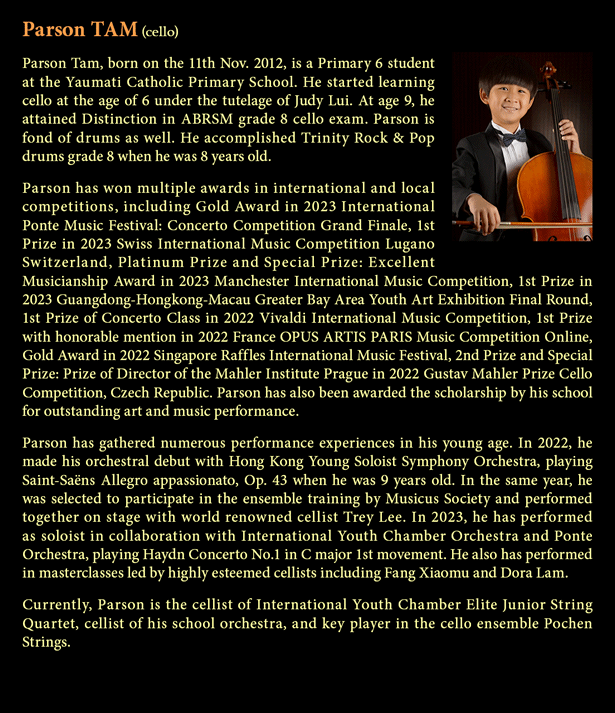 The YOUNG TALENTS Series